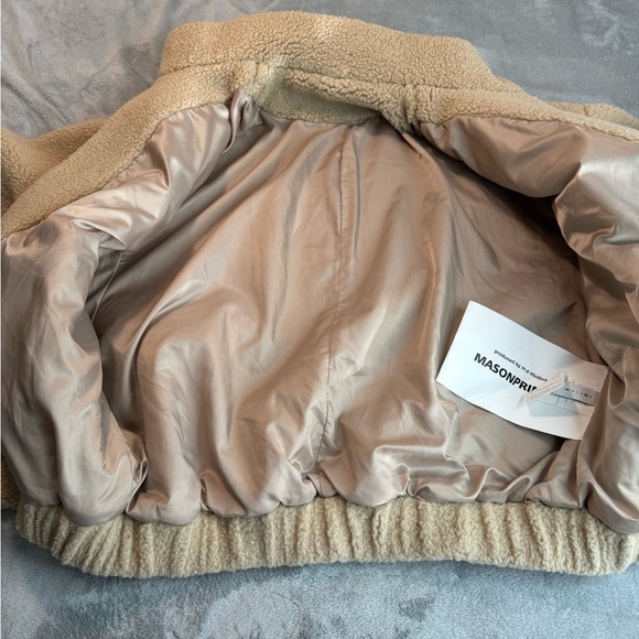 NWOT Masonprince Full Zip Teddy Coat Jacket Size M-XL - Picture 8 of 16